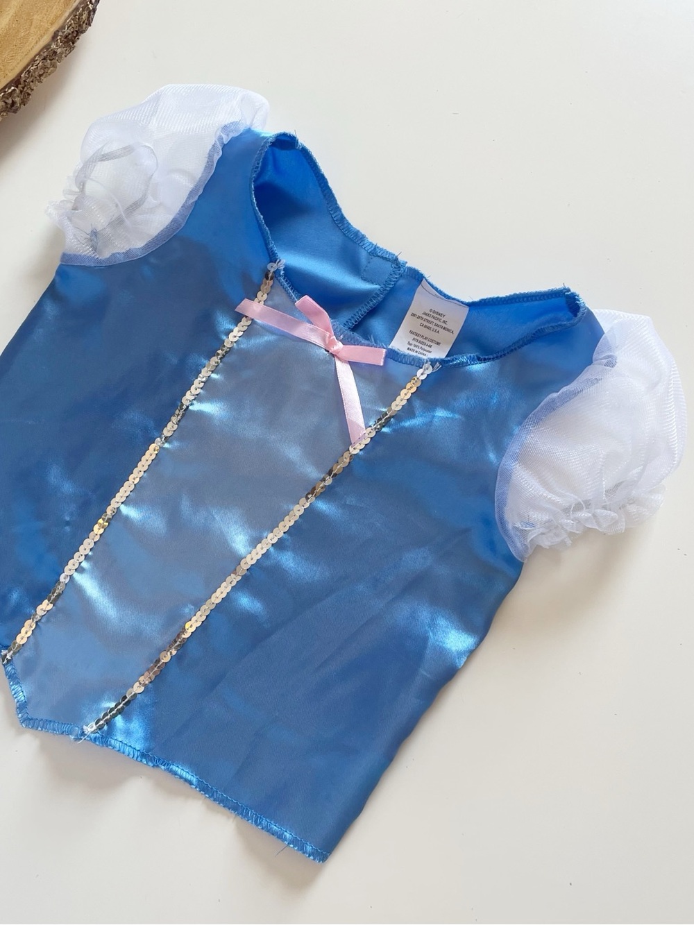 Disney Cinderella Princess Dress Up Costume Top | 4-6y